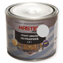Грунт-эмаль по ржавчине Farbitex MASTER PRIME молотковая, светло-серый, глянец 0,4 л (М0Д28940)