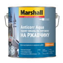 Грунт-эмаль 3 в1 Marshall Anticorr Aqua 2 л полуглянцевая белая BW (2,3 кг) (5255646) 