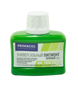 Колеровочный пигмент Primacol универсальный 23 Зеленый 80 мл