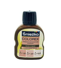 Колеровочный пигмент SNIEZKA Colorex №75 коричневый тёмный, 100 мл