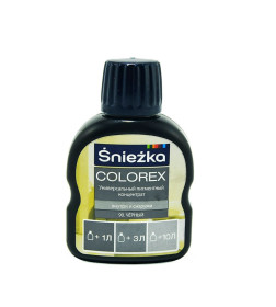 Колеровочный пигмент SNIEZKA Colorex №90 чёрный, 100 мл