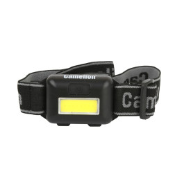 Фонарь налобный светодиодный LED5355, 3xLR03 IPX4 Camelion