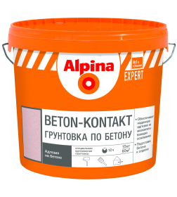 Грунт Alpina EXPERT Beton-Kontakt, 15кг