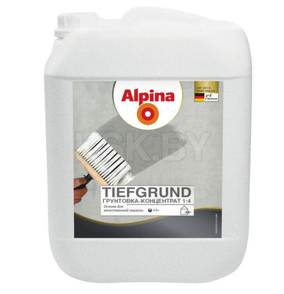 Грунт Alpina Tifegrund концентрат 1:4,   5 л (5,1 кг) (948102729) 