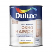 Краска DULUX Окна и Двери 0,75л белая BW 