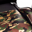Кресло поворотное MILITARY, ECO, (черный+камуфляж) (80008) 