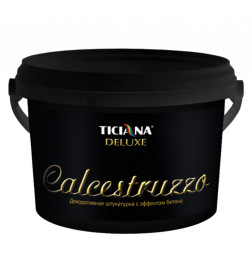 Штукатурка декоративная с эффектом бетона (2.2 л) TICIANA DELUXE  Calcestruzzo