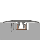 Планка монтажная к гибкому порогу Rico Flex 0-12