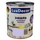 Эмаль акриловая матовая Luxdecor,  лавандовый холм 0,75 л