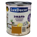 Эмаль акриловая матовая Luxdecor,  гавайская сигара 0,75 л