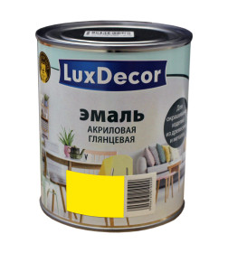 Эмаль акриловая глянцевая Luxdecor,  египетское солнце  0,75 л