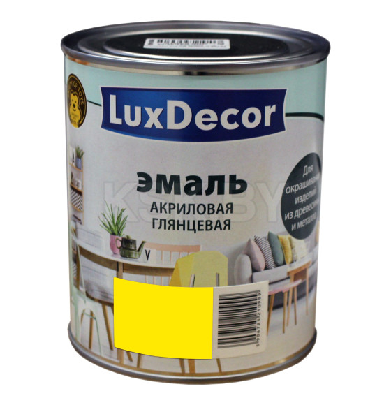 Эмаль акриловая глянцевая Luxdecor,  египетское солнце  0,75 л