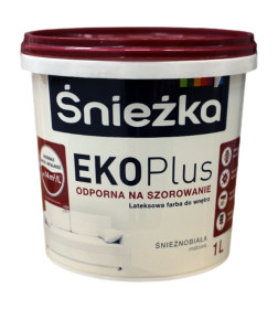 Краска водно-дисперсионная внутренняя Sniezka EKO Plus,  1 л РП