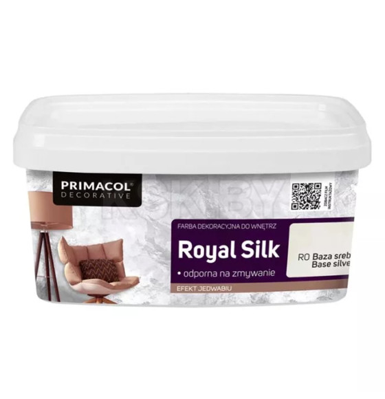 Краска Primacol Royal Silk серебро,  3 кг (0000003644) 