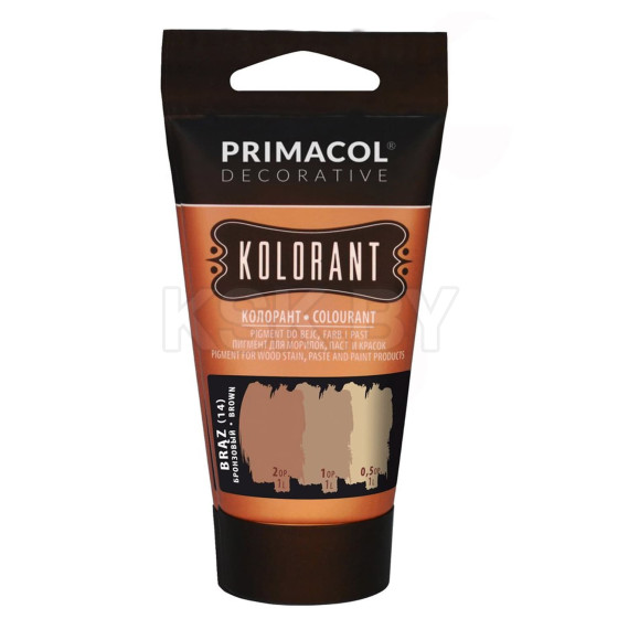 Краситель пигментный Primacol Kolorant бронзовый,  40 мл (0000002833) 