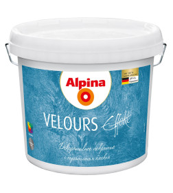 Краска водно-дисперсионная Alpina Velours Effekt,  1.25 л