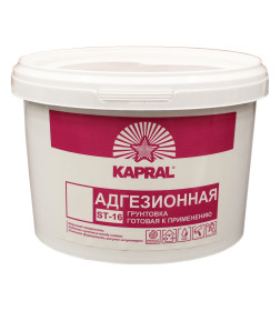 Грунт Kapral ST-16 (бетоноконтакт), 10 л (15 кг)