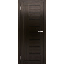 Дверь межкомнатная Амати 07, 400х2000, Экошпон,  Венге, мателюкс черное