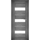 Дверь межкомнатная Амати 12, 700х2000, Экошпон, Дуб шале-графит, мателюкс матовое