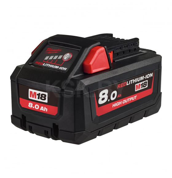 Аккумулятор для электроинструмента Milwaukee M18 HB8 (4932471070) 