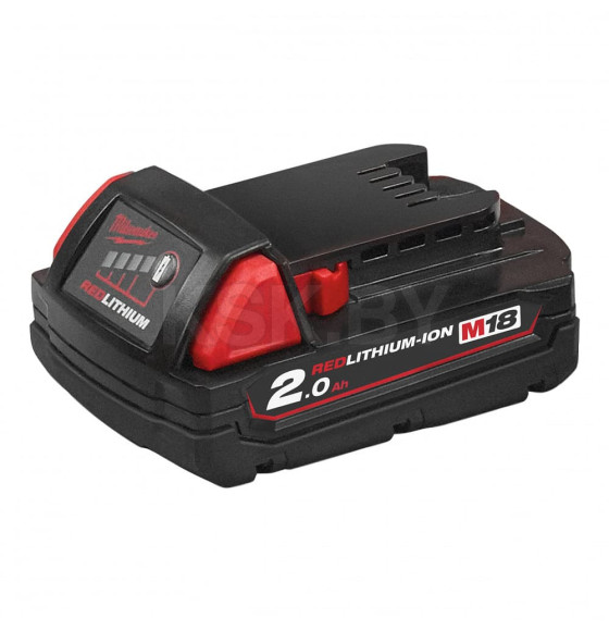 Аккумулятор для электроинструмента Milwaukee M18 B2 (Li-Ion2Ач) (4932430062) 
