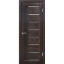 Дверь межкомнатная Вега 8 ЧО Венге 2000х700х40мм (массив сосны)