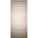 Дверь межкомнатная Амати 01,400х2000,  Экошпон, Беленый дуб,стекло матовое