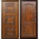 Дверь входная "Милано" Дуб золотистый  (правая)  860х2060 мм