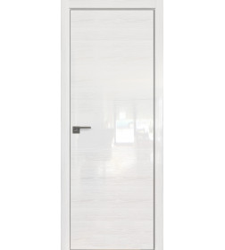 Дверное полотно №4STK Pine White glossy стекло Белый лак 2000х800х36мм,уценка