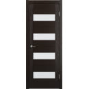 Дверь межкомнатная ST2 Венге,стекло матовое  2000х800х35мм