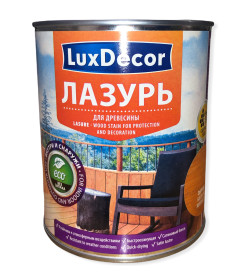 Лазурь для древесины LuxDecor 0.75 л. золотой дуб