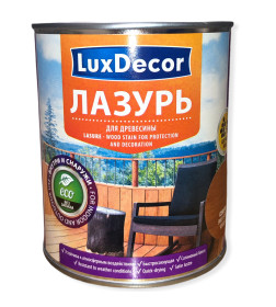 Лазурь для древесины LuxDecor 0.75 л. черешня