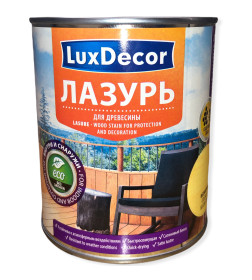 Лазурь для древесины LuxDecor 0.75 л. бесцветный