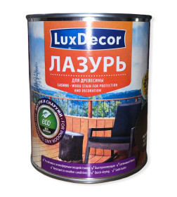 Лазурь для древесины LuxDecor 0.75 л. палисандр