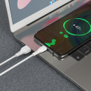 Кабель USB BOROFONE BX51 Triumph, USB - Type-C, 3A, 1 м, белый (O3248) 