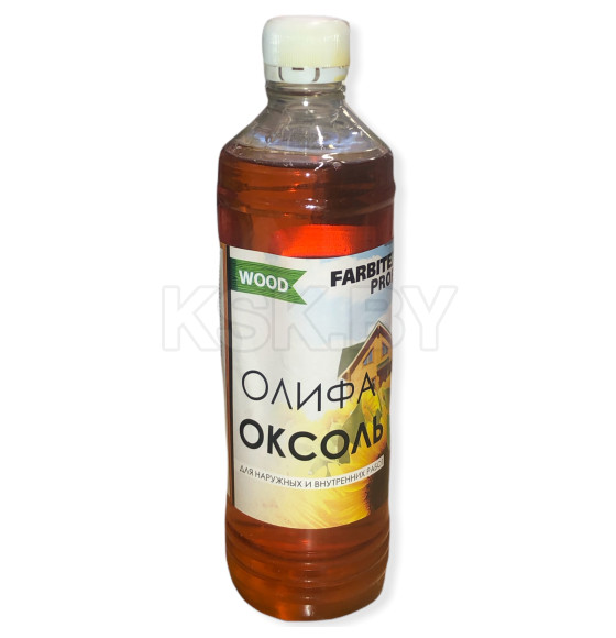 Олифа Farbitex PROFI Оксоль марки ПВ, 0,5л (4300005042) 