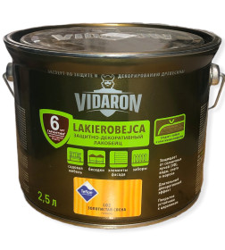 Лакобейц Vidaron золотистая сосна L02, 2,5л