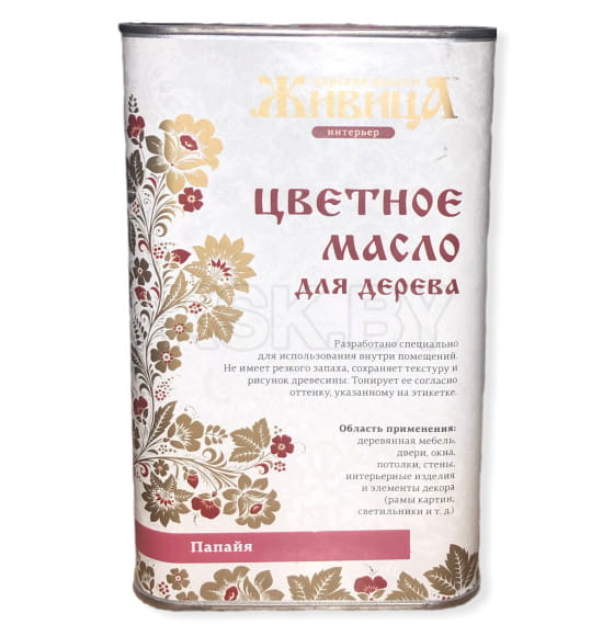 Цветное масло для дерева 