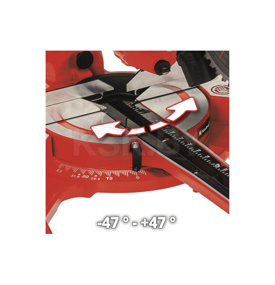 Пила торцовочная Einhell TC-SM 2131/1 Dual (4300390) 