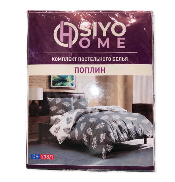 Комплект постельного белья Osiyo Home Tex Двуспальный (поплин) 59627 (59627) 