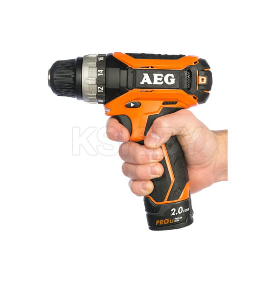 Дрель-шуруповерт аккумуляторная AEG BS12C2LI-202CX5 (4935447867) 