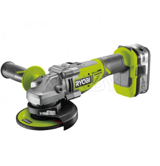 Углошлифмашина аккумуляторная RYOBI R18AG7-140S ONE + (5133004231) 