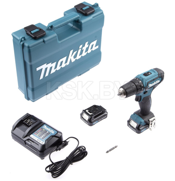 Дрель-шуруповерт аккумуляторная MAKITA DF333DWAE (DF333DWAE) 