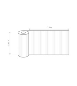 Коврик напольный,метражный, из вспененного пвх. Вилина   0.65х15м./V7