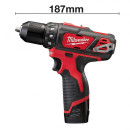 Дрель-шуруповерт аккумуляторная Milwaukee M12BDD-202С (4933441915) 