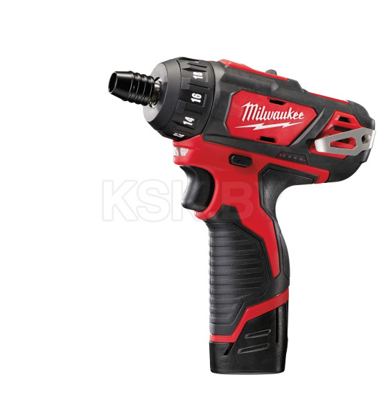 Шуруповерт аккумуляторный Milwaukee M12BD-202C (Li-Ion2Ач) (4933441900) 