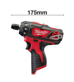Шуруповерт аккумуляторный Milwaukee M12BD-0