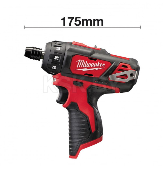 Шуруповерт аккумуляторный Milwaukee M12BD-0 (4933441910) 