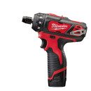 Шуруповерт аккумуляторный Milwaukee M12BD-202C (Li-Ion2Ач) (4933441900) 