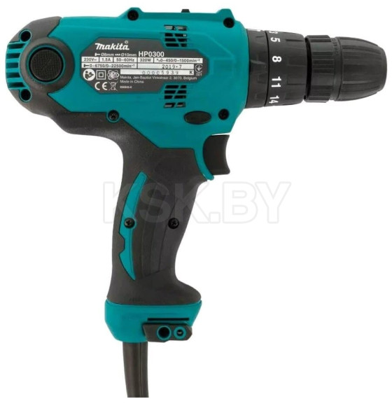 Дрель-шуруповерт сетевая ударная MAKITA HP0300   (HP0300) 